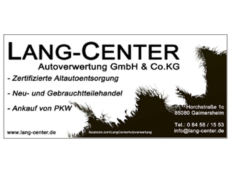 Lang-Center Autoverwertung