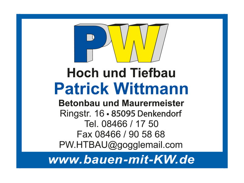Hoch und Tiefbau Patrick Wittmann