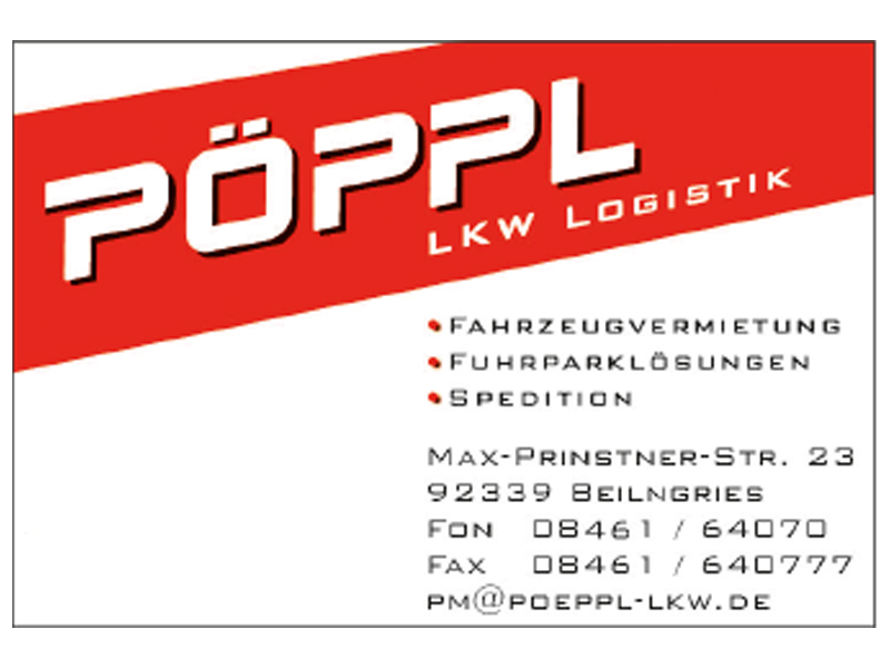 Pöppl LKW Logistik