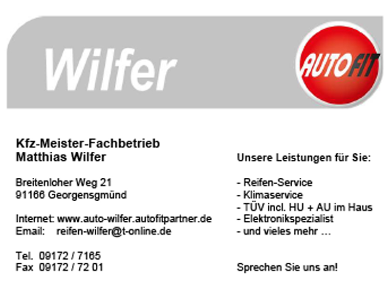 Kfz-Meister-Fachbetrieb Matthias Wilfer
